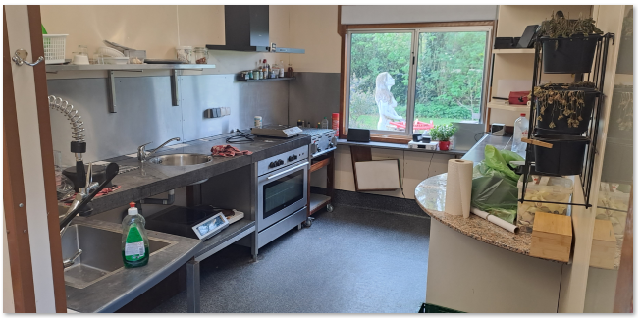 Escher Tek Kitchen 'after'