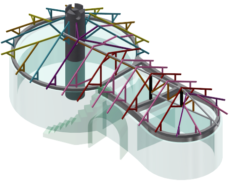 Escher Tek Roof In Color